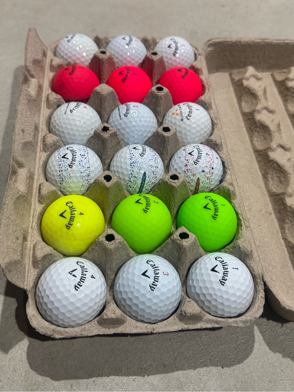 Callaway Golf Balls - 18 Balls - Picture 2 of 3